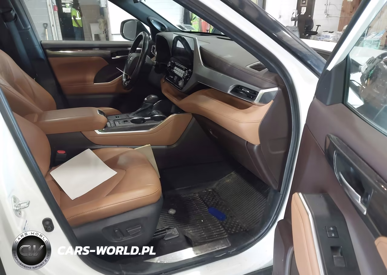 2021 Toyota Highlander Hybrid Platinum VIN:5TDEBRCH5MS058050 - 5