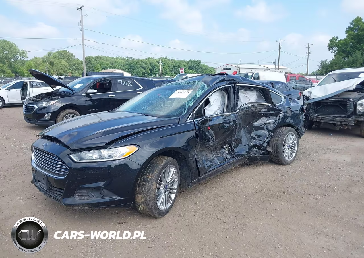 2016 Ford Fusion Se VIN:3FA6P0H92GR381326 - 2