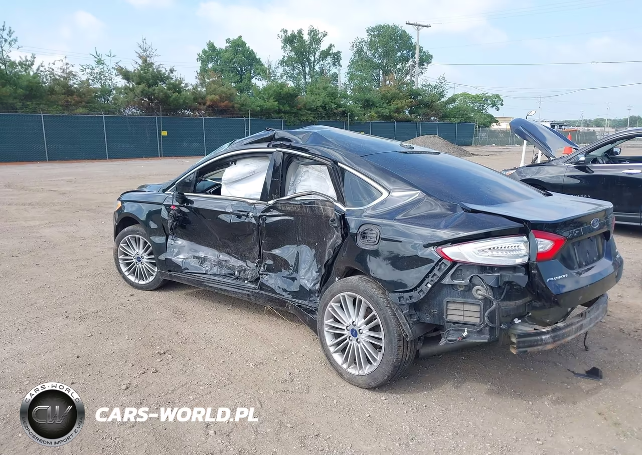 2016 Ford Fusion Se VIN:3FA6P0H92GR381326 - 3