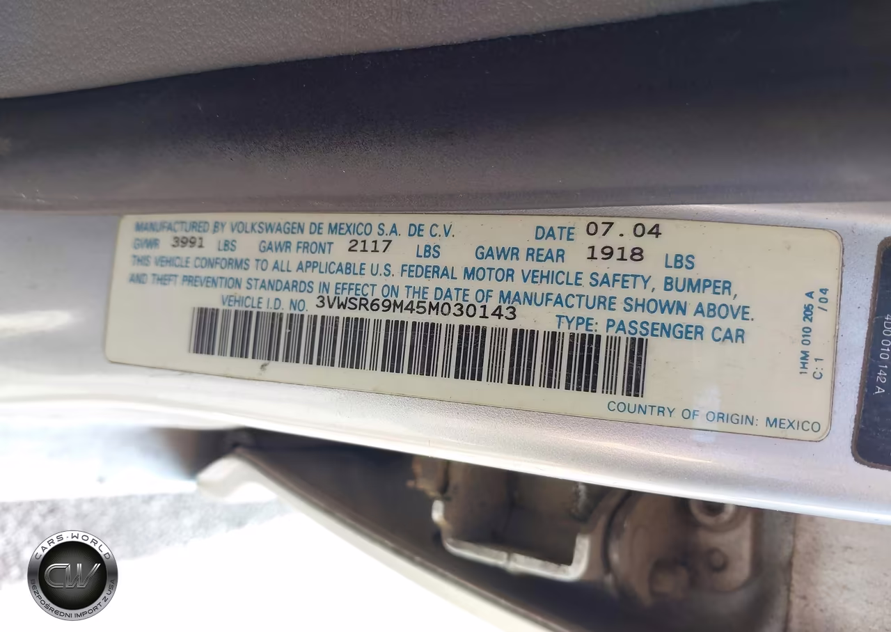2005 Volkswagen Jetta Gls Tdi VIN:3VWSR69M45M030143 - 9