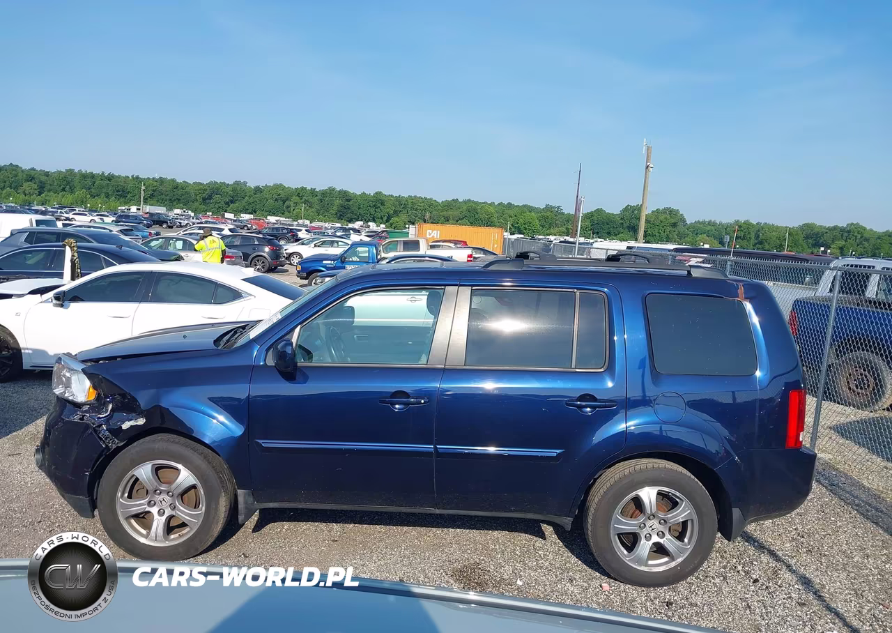2013 Honda Pilot Ex-L VIN:5FNYF4H54DB067877 - 14