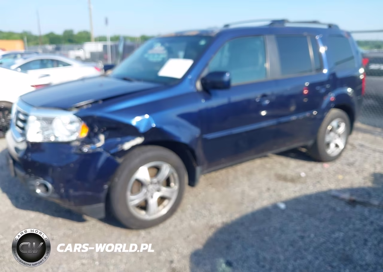 2013 Honda Pilot Ex-L VIN:5FNYF4H54DB067877 - 2