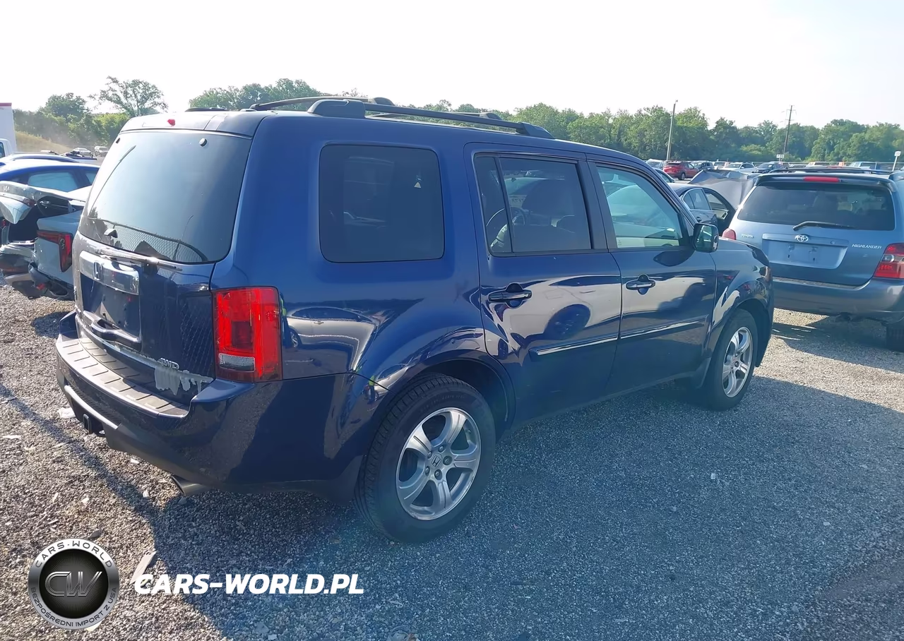 2013 Honda Pilot Ex-L VIN:5FNYF4H54DB067877 - 4