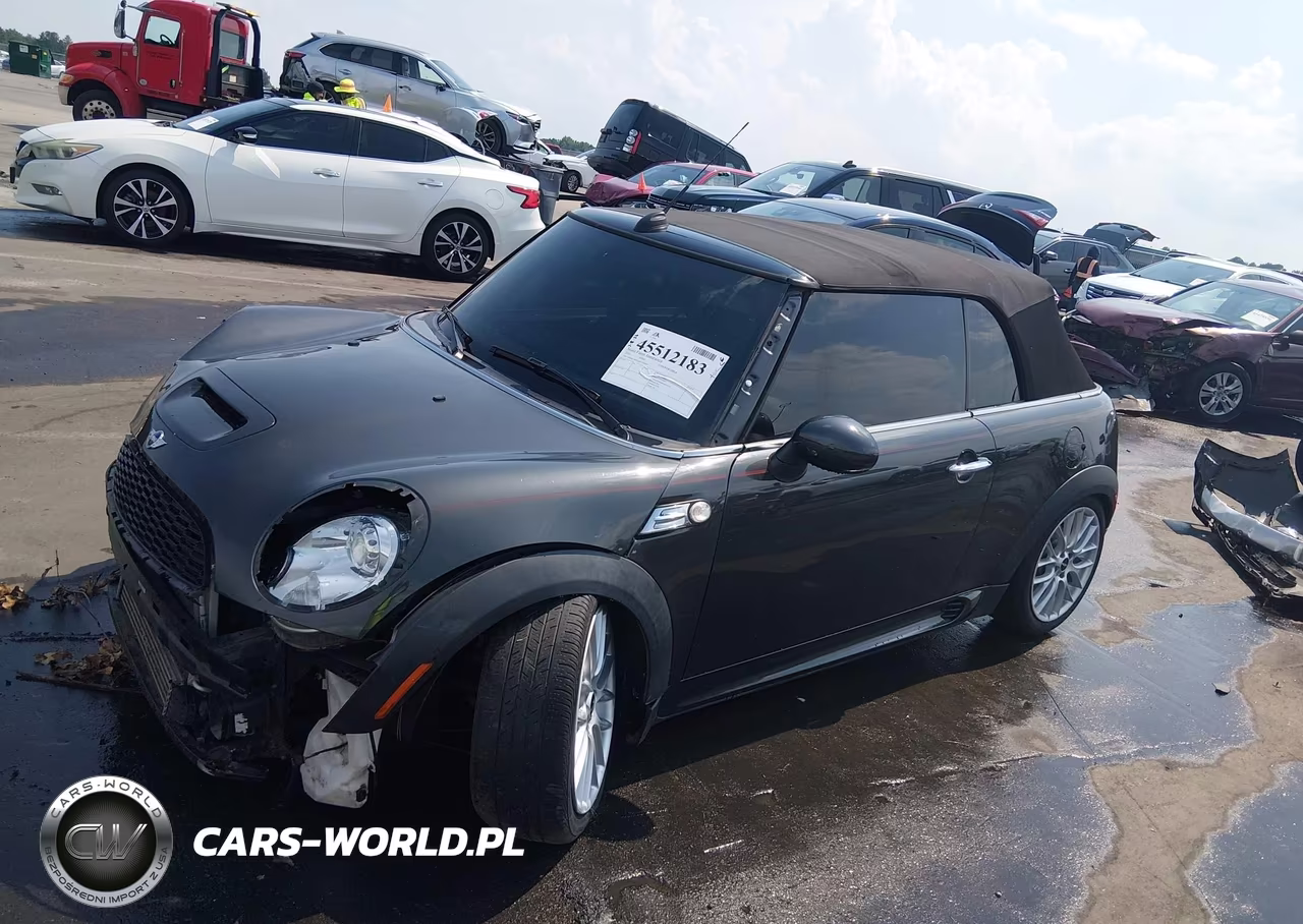 2015 Mini Convertible John Cooper Works VIN:WMWMR9C5XFT499493 - 2