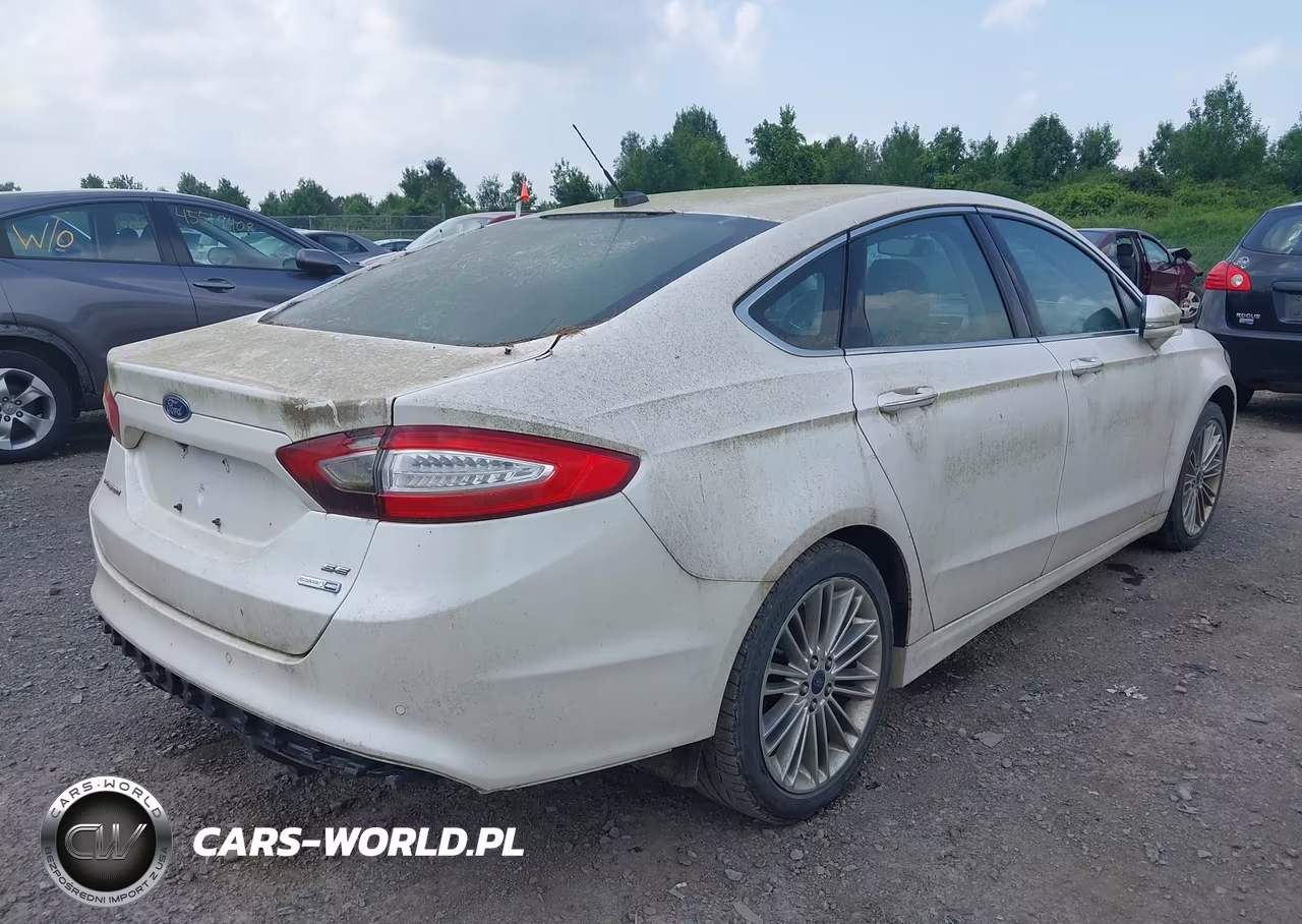 2016 Ford Fusion Se VIN:3FA6P0T96GR131417 - 4