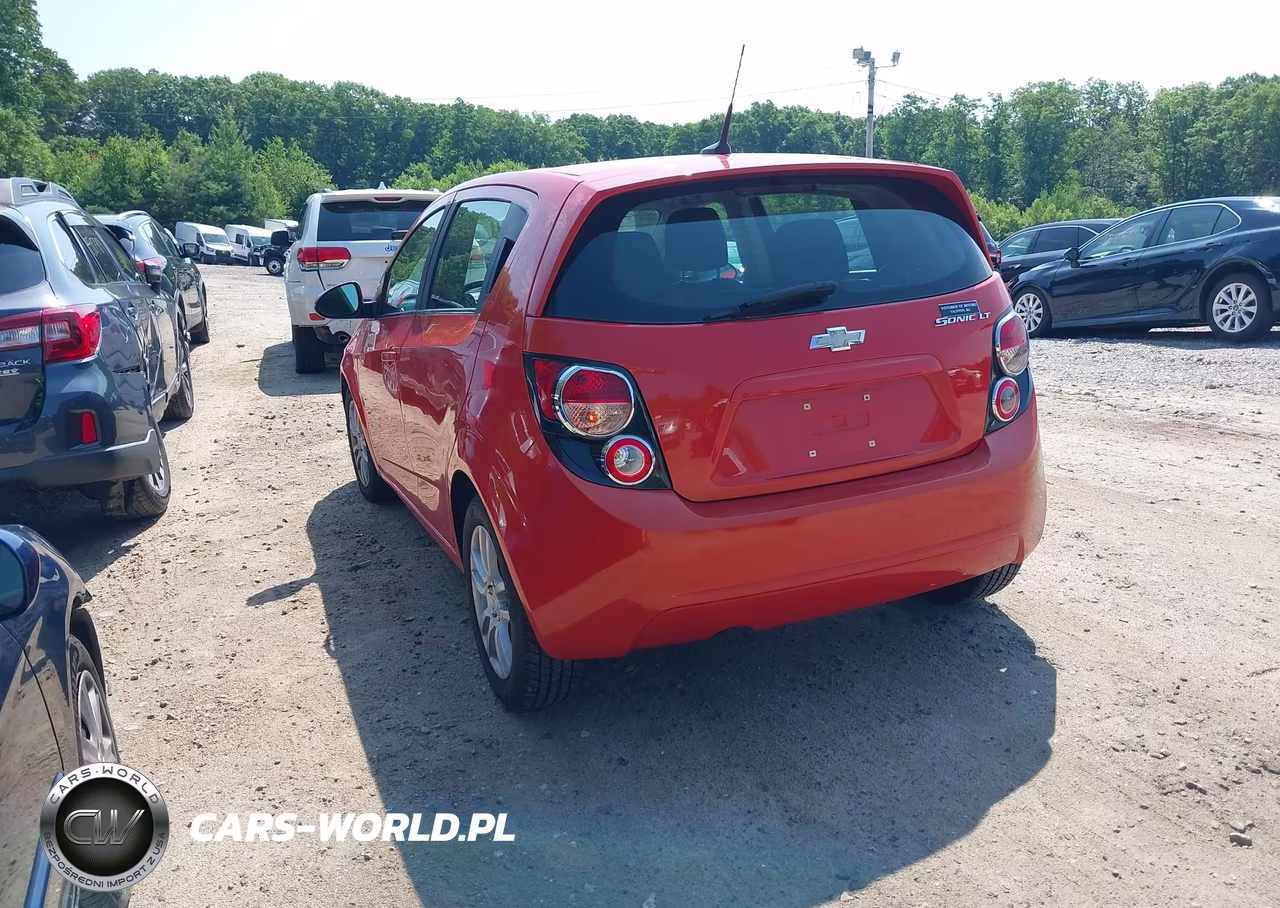 2012 Chevrolet Sonic 2Lt VIN:1G1JC6SH8C4138425 - 3