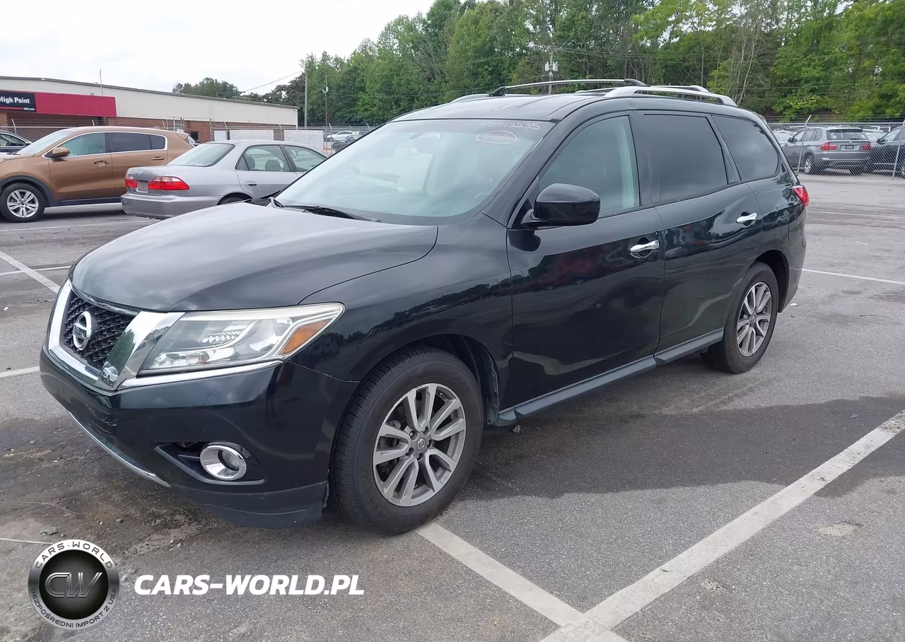 2016 Nissan Pathfinder Platinum-S-Sl-Sv VIN:5N1AR2MN4GC612489 - 2