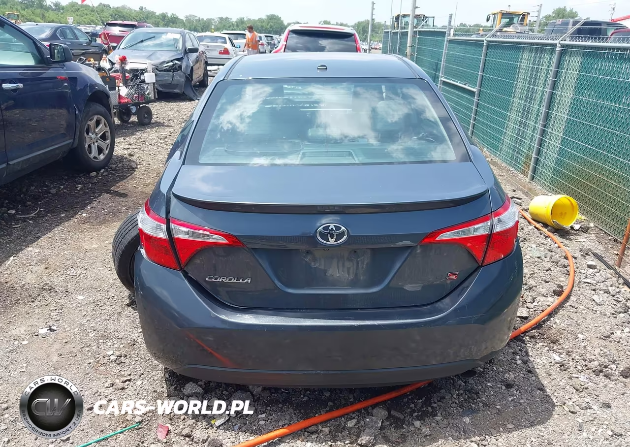 2015 Toyota Corolla S Premium VIN:2T1BURHE2FC358393 - 16
