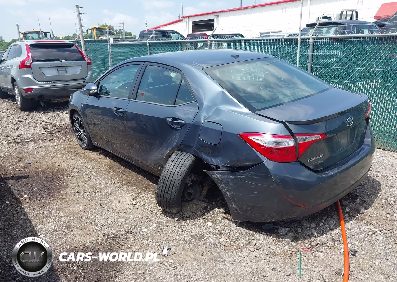 2015 Toyota Corolla S Premium VIN:2T1BURHE2FC358393 - 3
