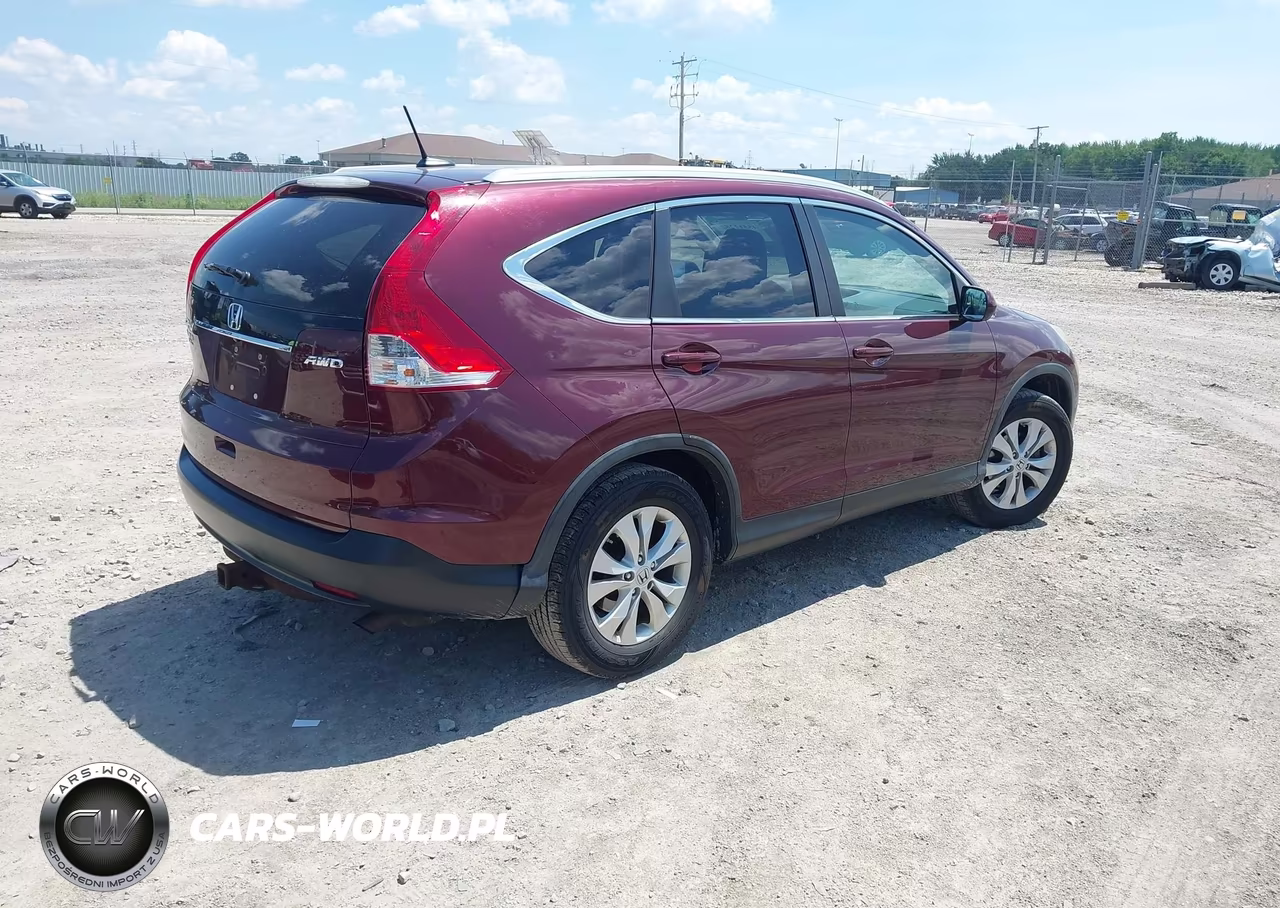 2013 Honda Cr-V Ex-L VIN:5J6RM4H76DL085851 - 4