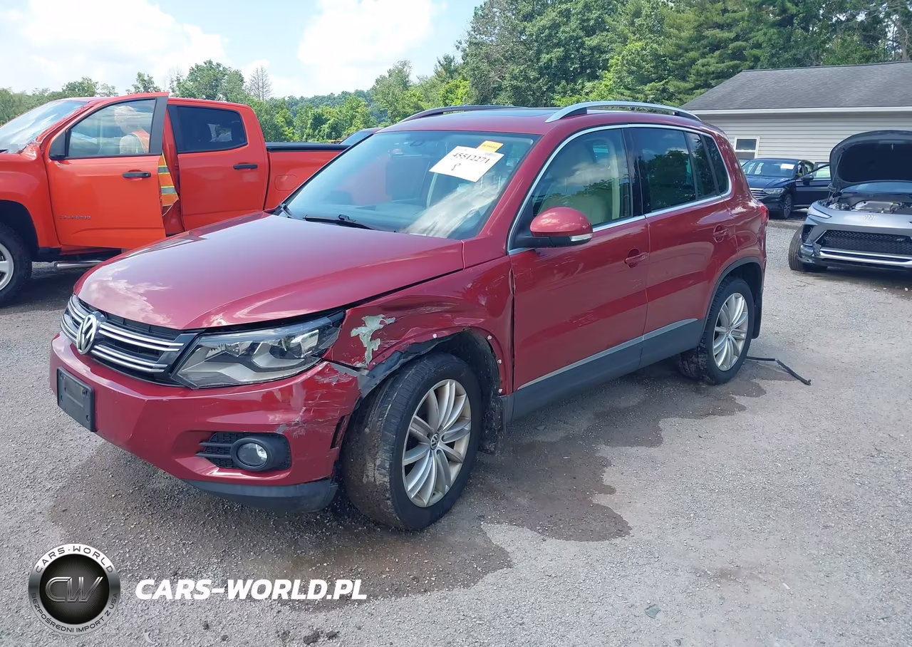 2016 Volkswagen Tiguan Se VIN:WVGBV7AX4GW047808 - 2