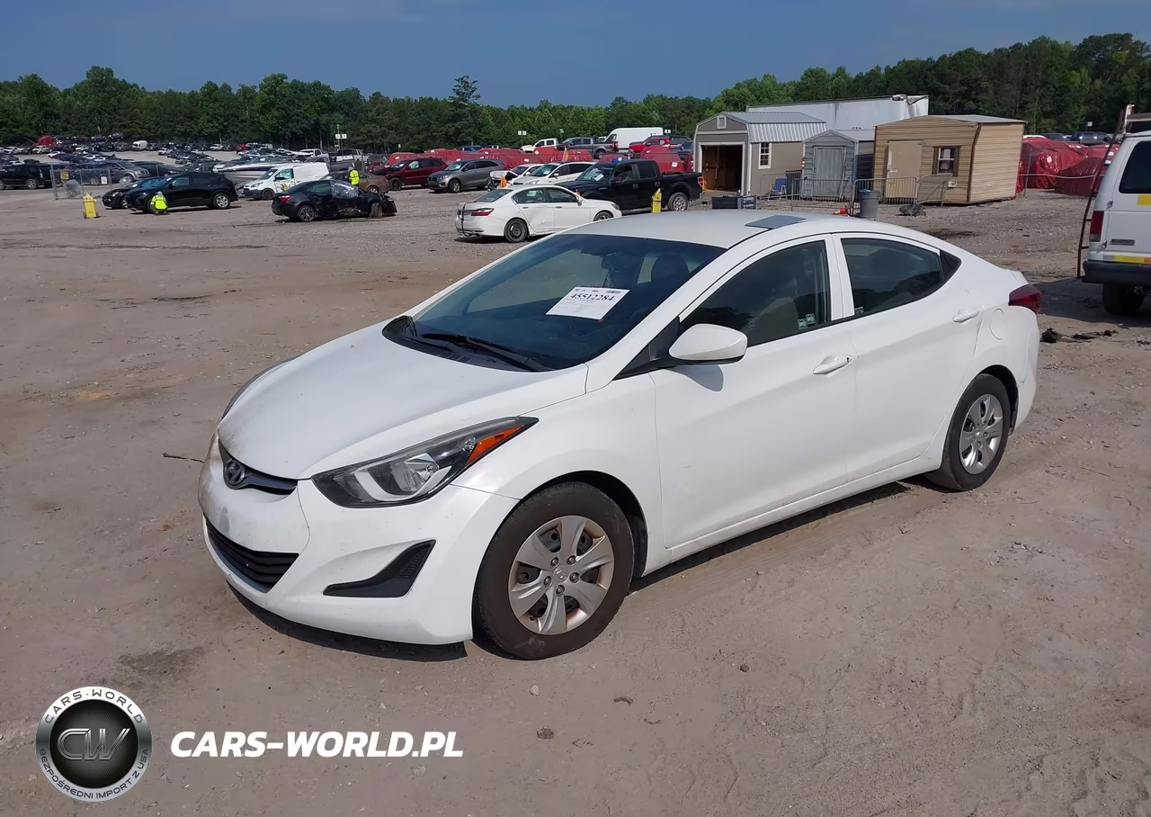 2016 Hyundai Elantra Se VIN:5NPDH4AE1GH753299 - 2
