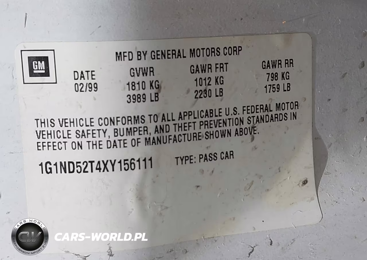 1999 Chevrolet Malibu VIN:1G1ND52T4XY156111 - 9