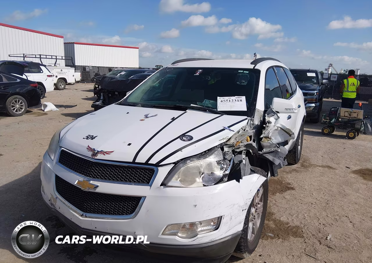 2010 Chevrolet Traverse Lt VIN:1GNLRFED9AS140806 - 2