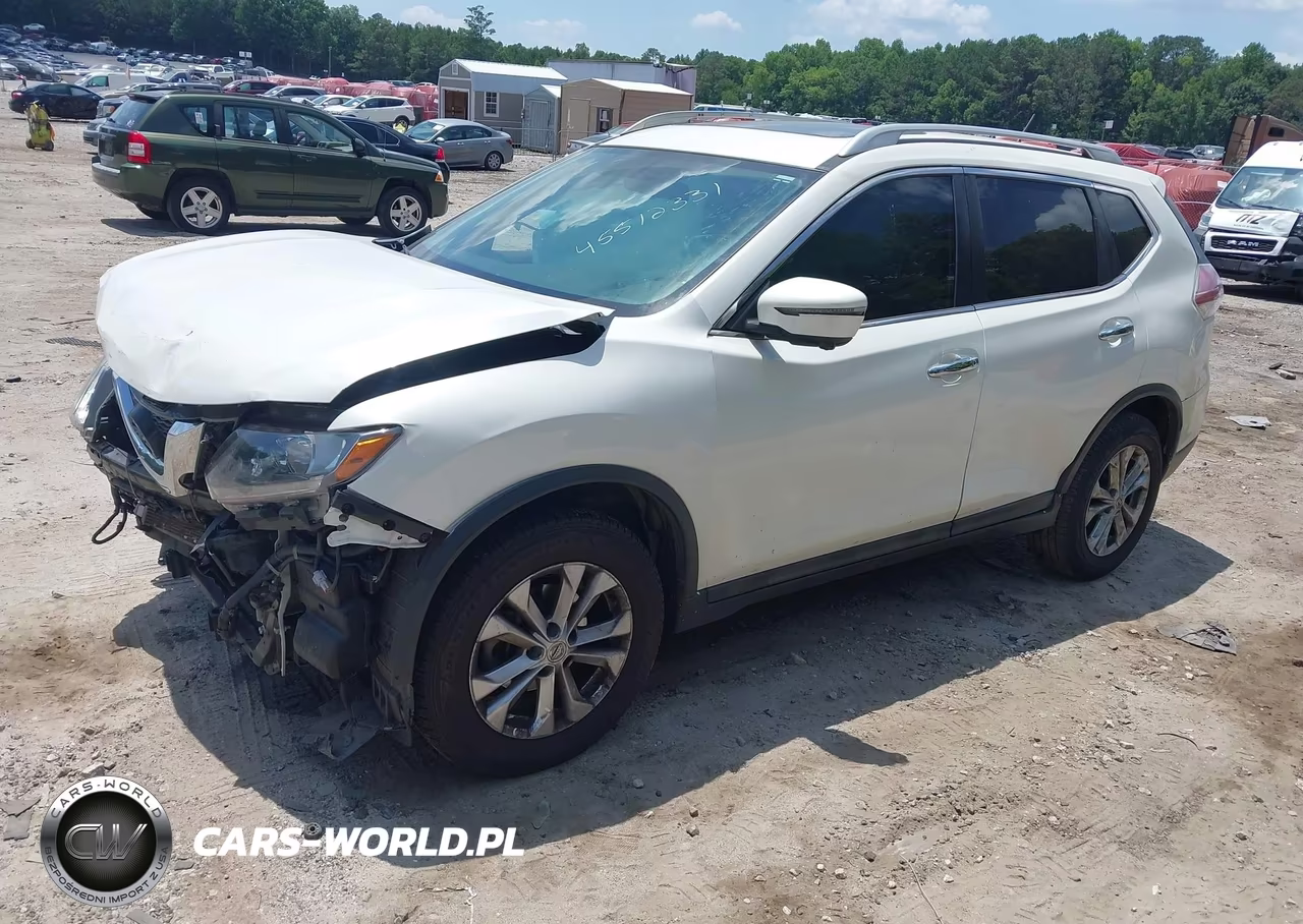 2016 Nissan Rogue S-Sl-Sv VIN:5N1AT2MT6GC881593 - 2