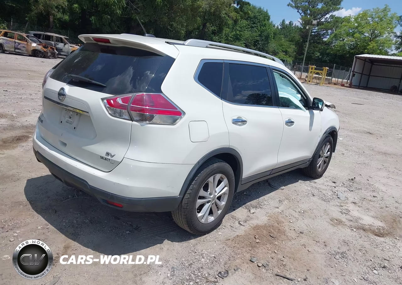 2016 Nissan Rogue S-Sl-Sv VIN:5N1AT2MT6GC881593 - 4