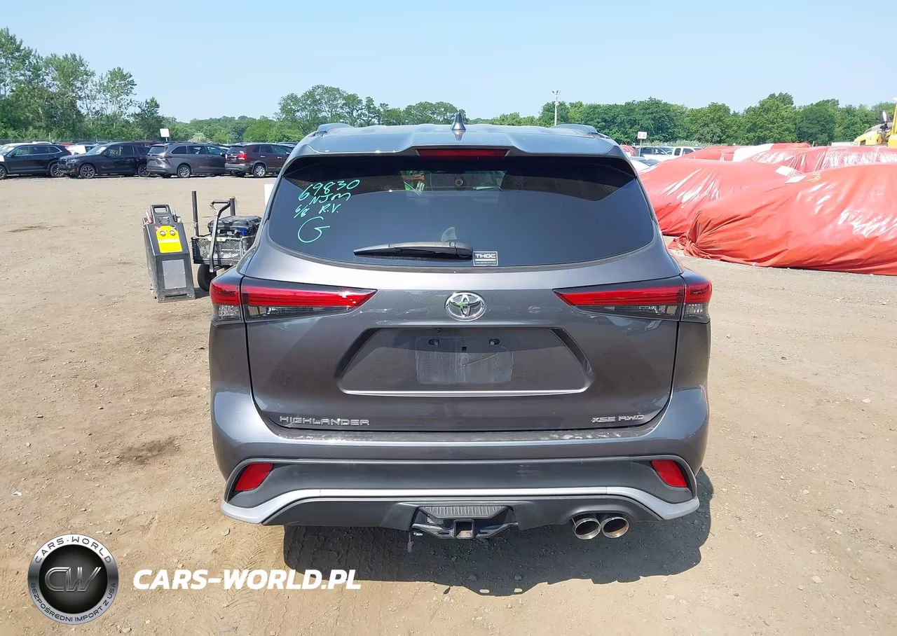 2022 Toyota Highlander Xse VIN:5TDLZRBH0NS242348 - 16