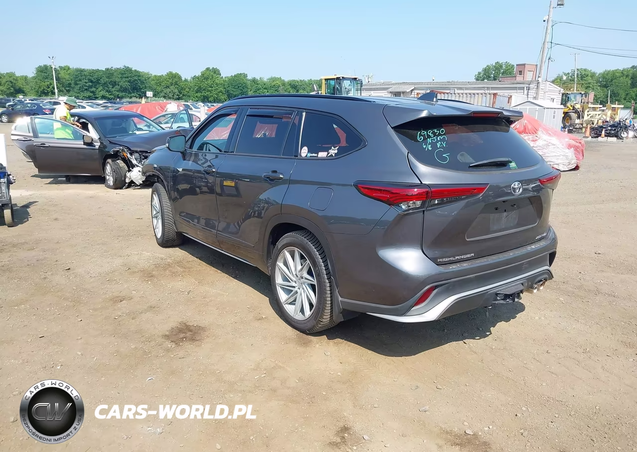 2022 Toyota Highlander Xse VIN:5TDLZRBH0NS242348 - 3