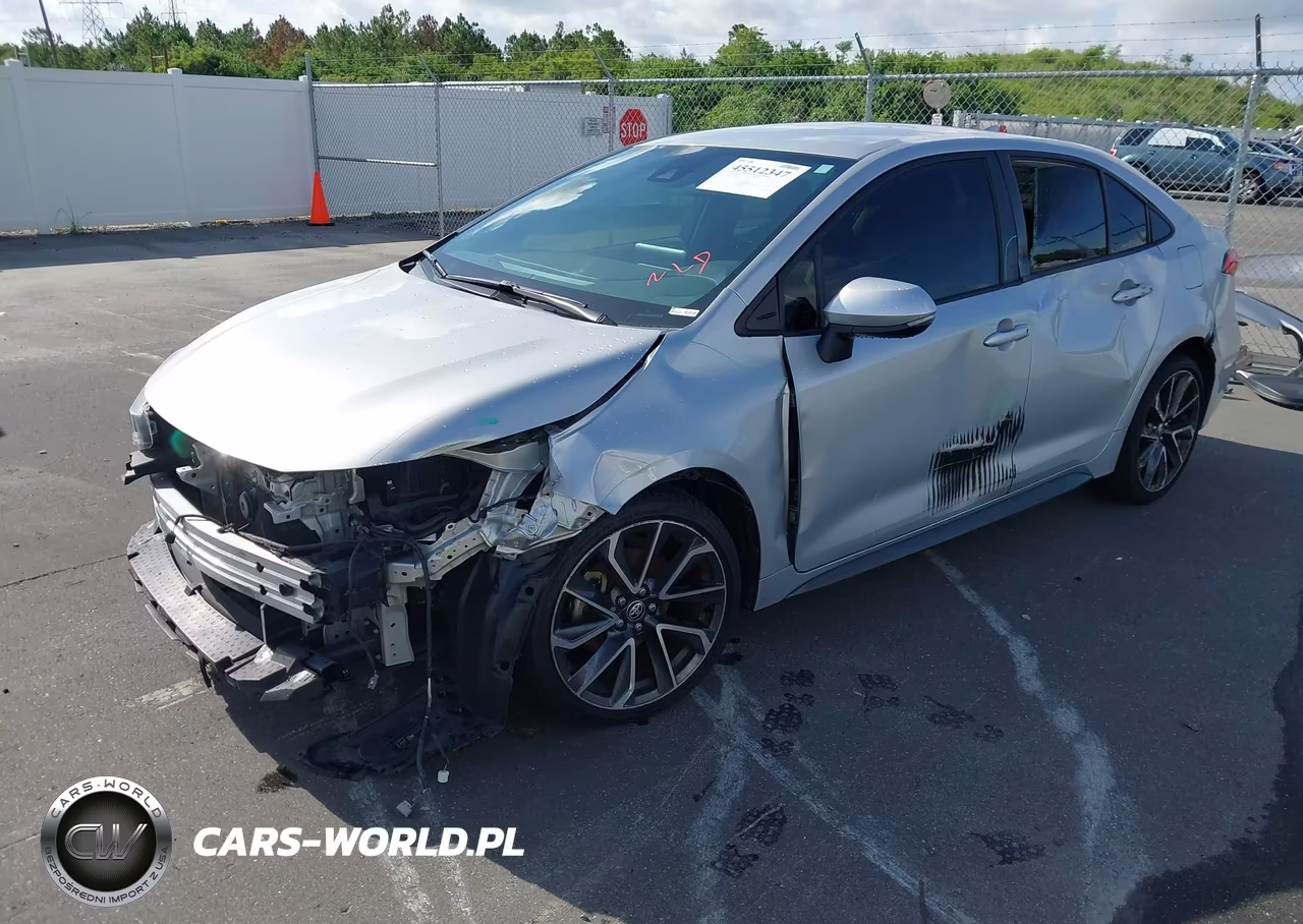 2022 Toyota Corolla Se VIN:JTDS4MCE3N3504365 - 2
