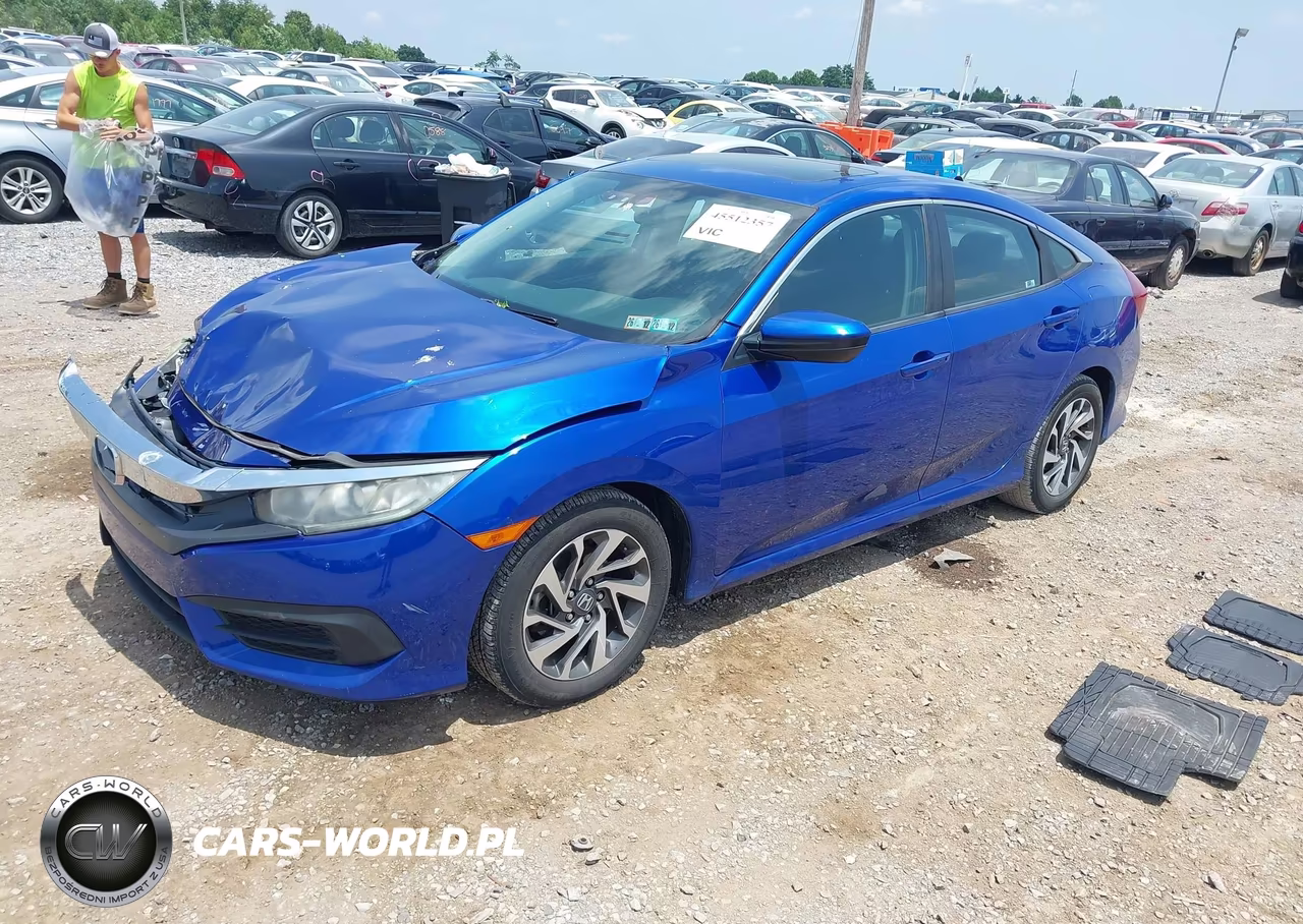 2016 Honda Civic Ex VIN:19XFC2F79GE207134 - 2