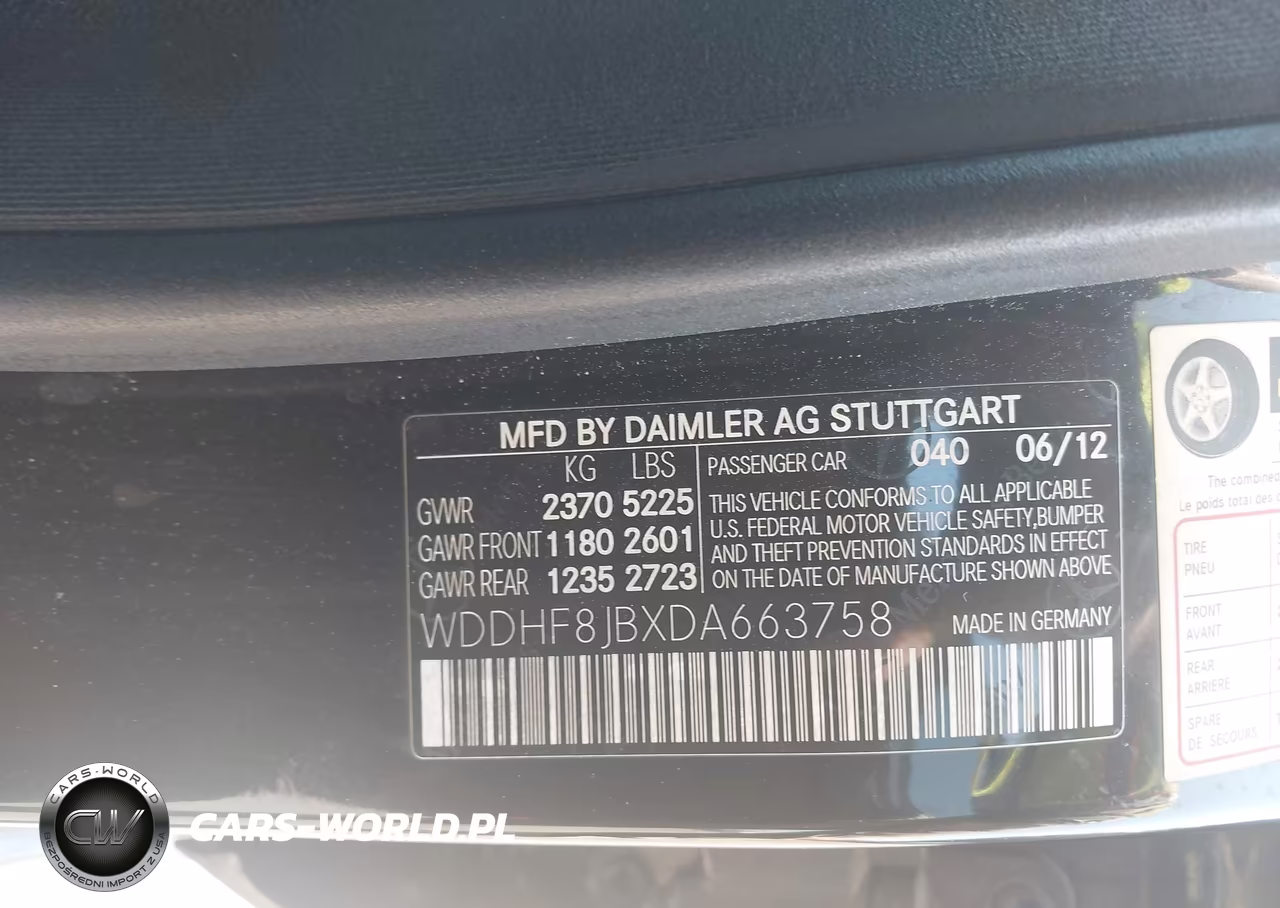 2013 Mercedes-Benz E 350 4Matic VIN:WDDHF8JBXDA663758 - 9