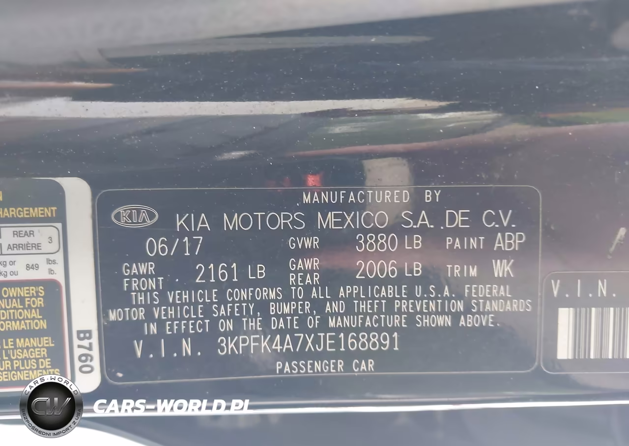 2018 Kia Forte Lx VIN:3KPFK4A7XJE168891 - 9