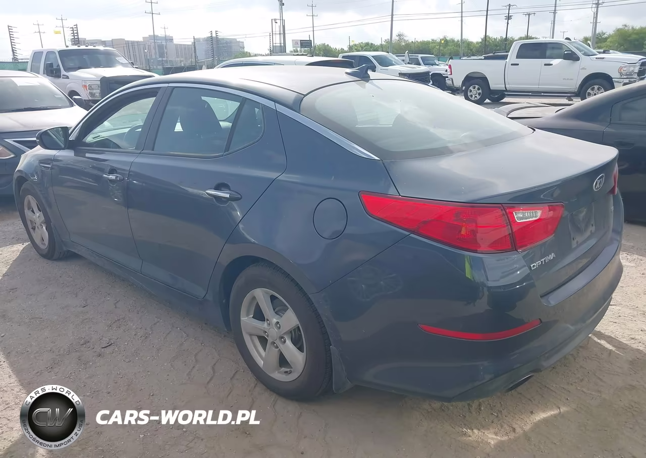 2015 Kia Optima Lx VIN:KNAGM4A70F5536851 - 3