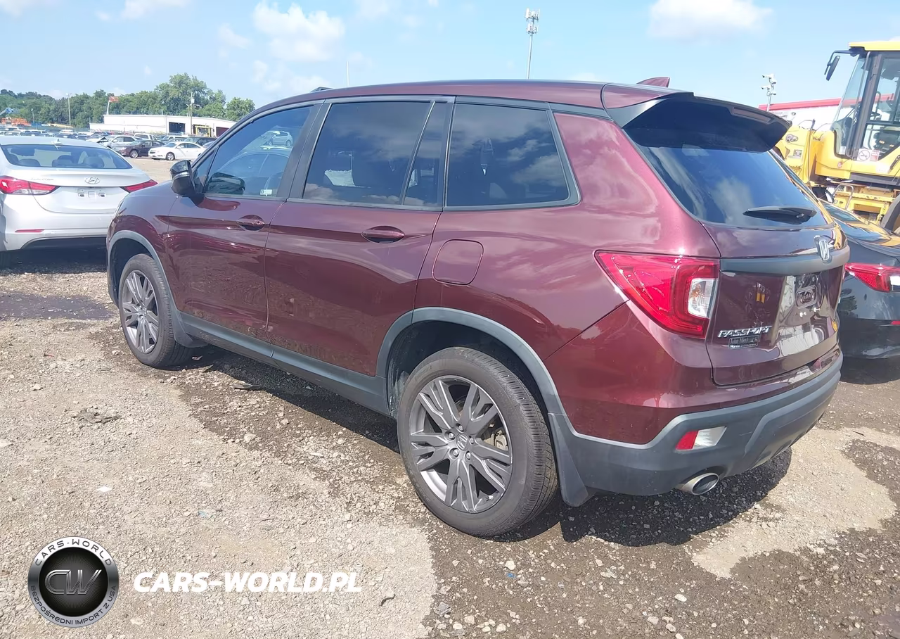 2020 Honda Passport Awd Ex-L VIN:5FNYF8H59LB009642 - 3