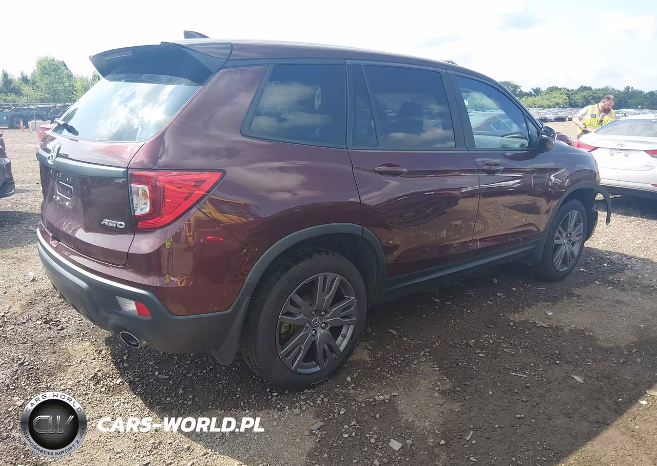 2020 Honda Passport Awd Ex-L VIN:5FNYF8H59LB009642 - 4