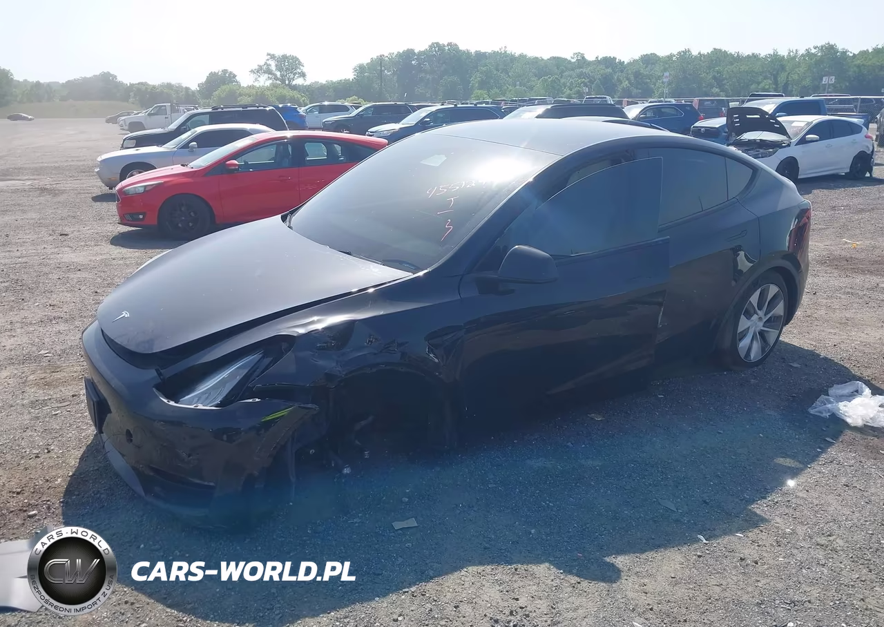 2023 Tesla Model Y Awd-Long Range Dual Motor All-Wheel Drive VIN:7SAYGDEE3PF591837 - 2
