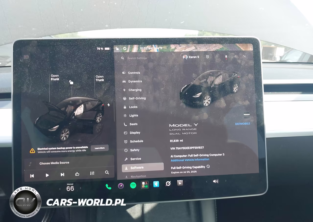 2023 Tesla Model Y Awd-Long Range Dual Motor All-Wheel Drive VIN:7SAYGDEE3PF591837 - 7