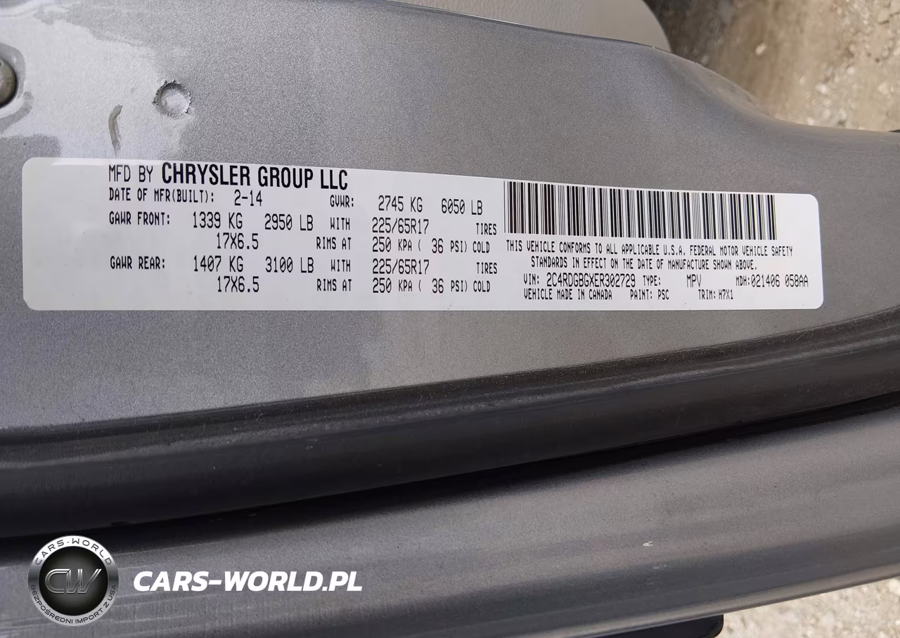 2014 Dodge Grand Caravan American Value Pkg VIN:2C4RDGBGXER302729 - 9