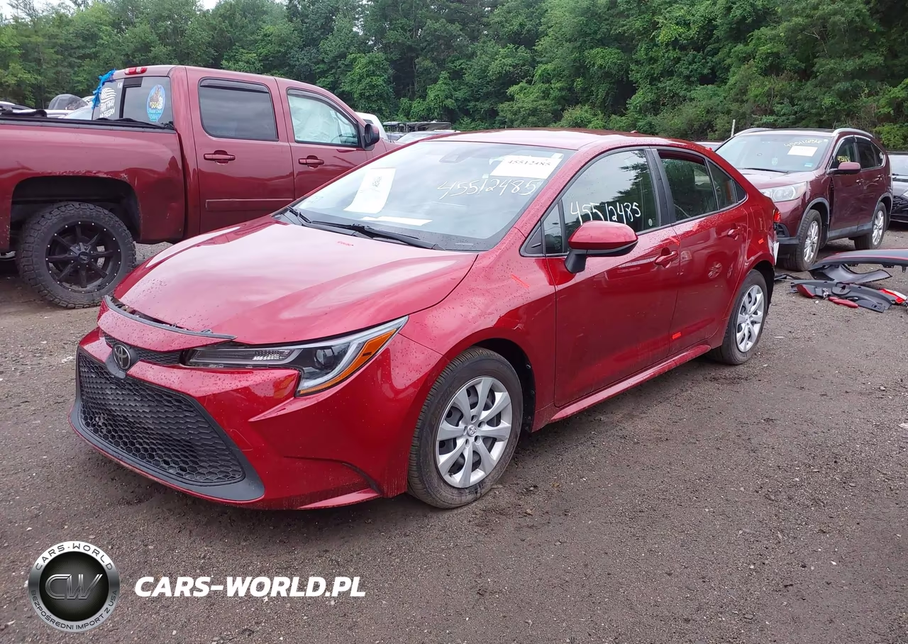 2022 Toyota Corolla Le VIN:JTDEPMAE8NJ193650 - 2