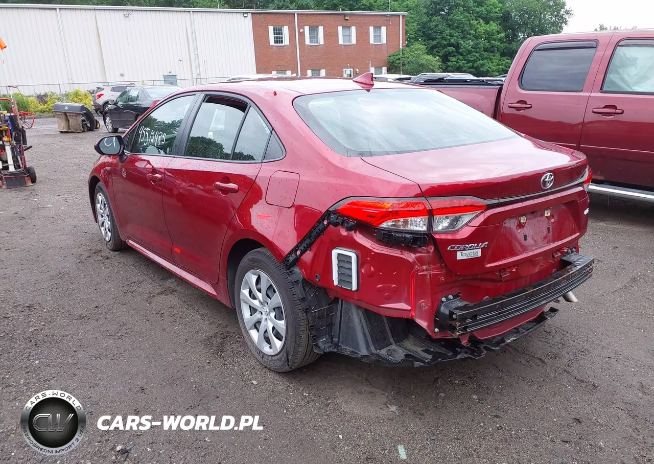 2022 Toyota Corolla Le VIN:JTDEPMAE8NJ193650 - 3