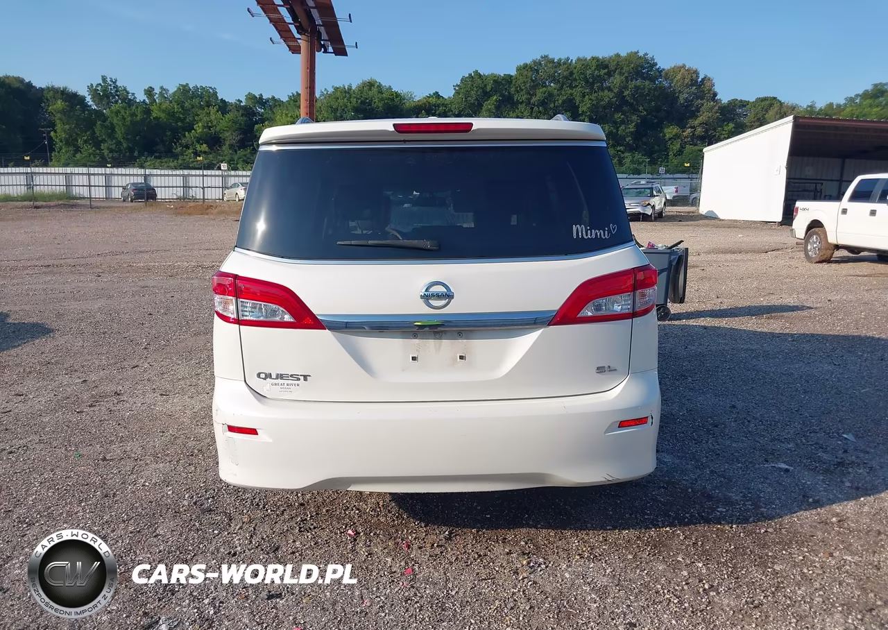 2015 Nissan Quest Sl VIN:JN8AE2KP6F9122995 - 16
