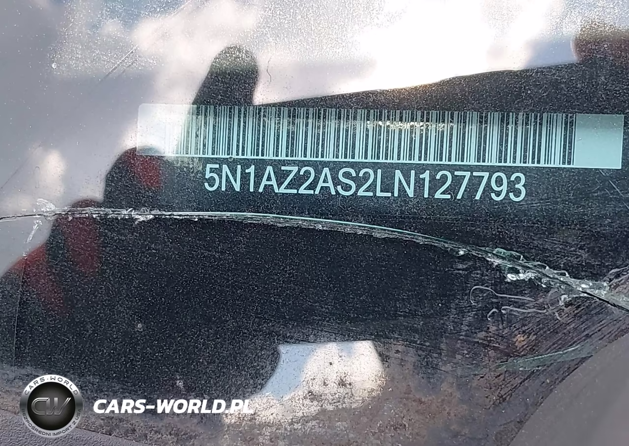 2020 Nissan Murano S Intelligent Awd VIN:5N1AZ2AS2LN127793 - 9