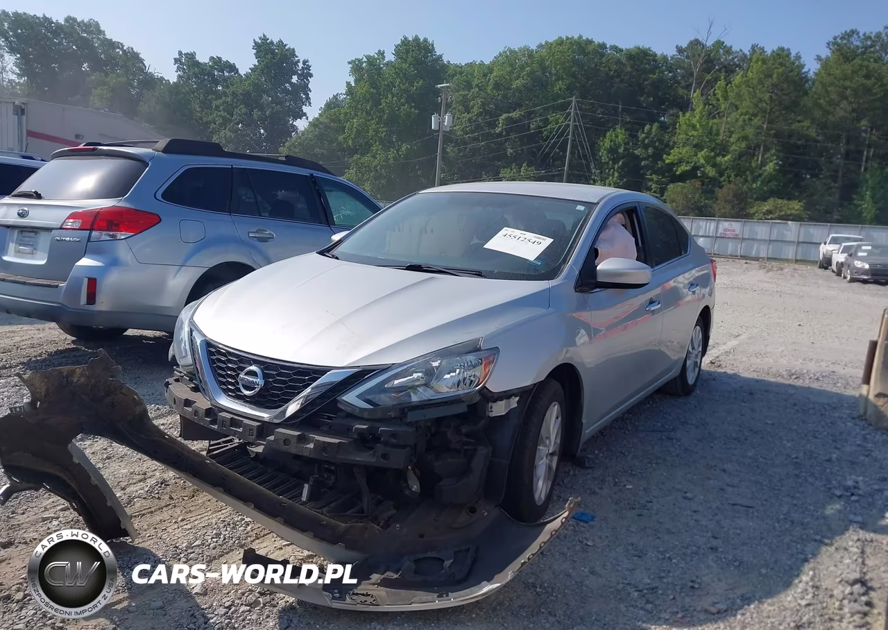 2018 Nissan Sentra Sv VIN:3N1AB7APXJY268602 - 2