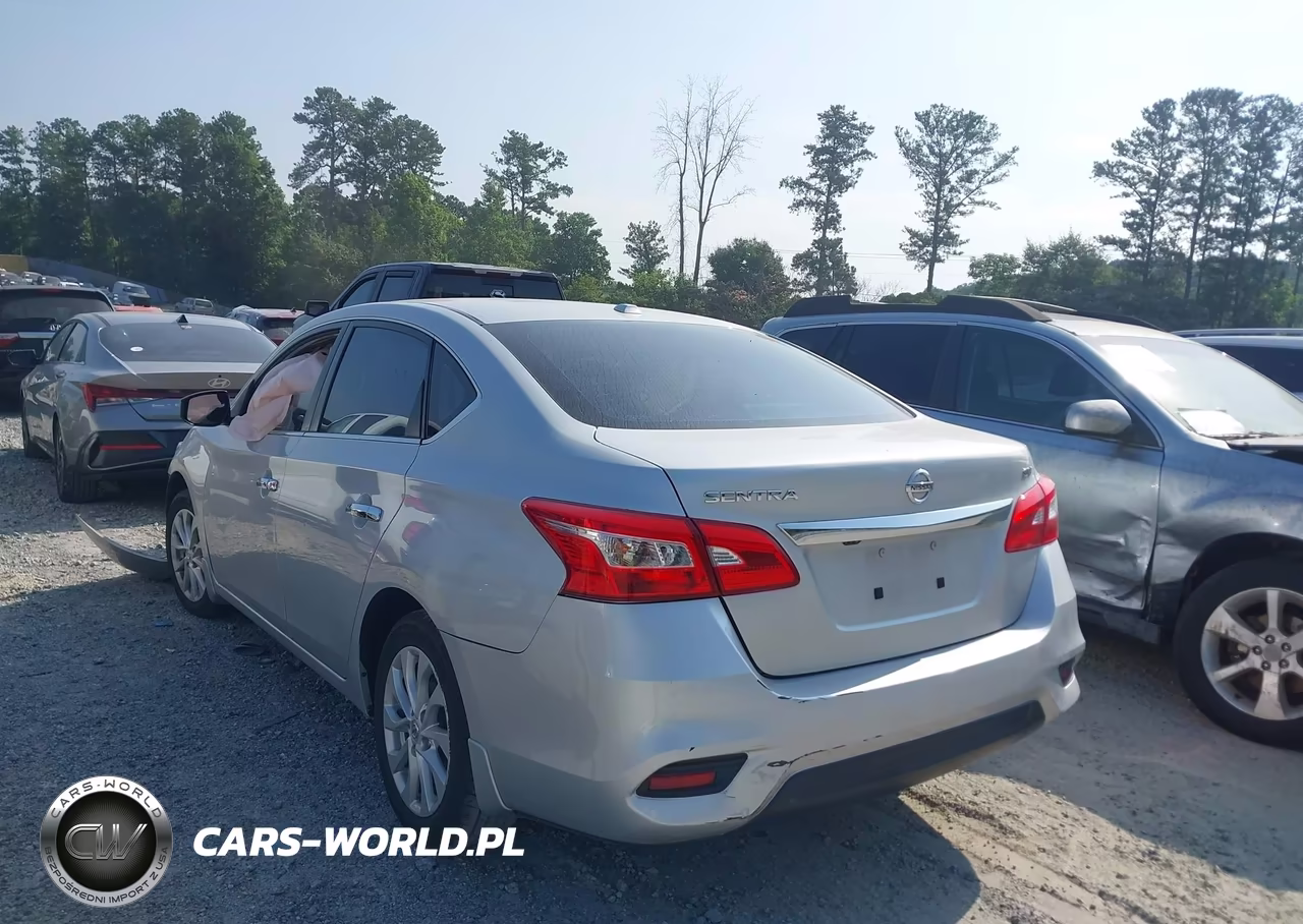 2018 Nissan Sentra Sv VIN:3N1AB7APXJY268602 - 3