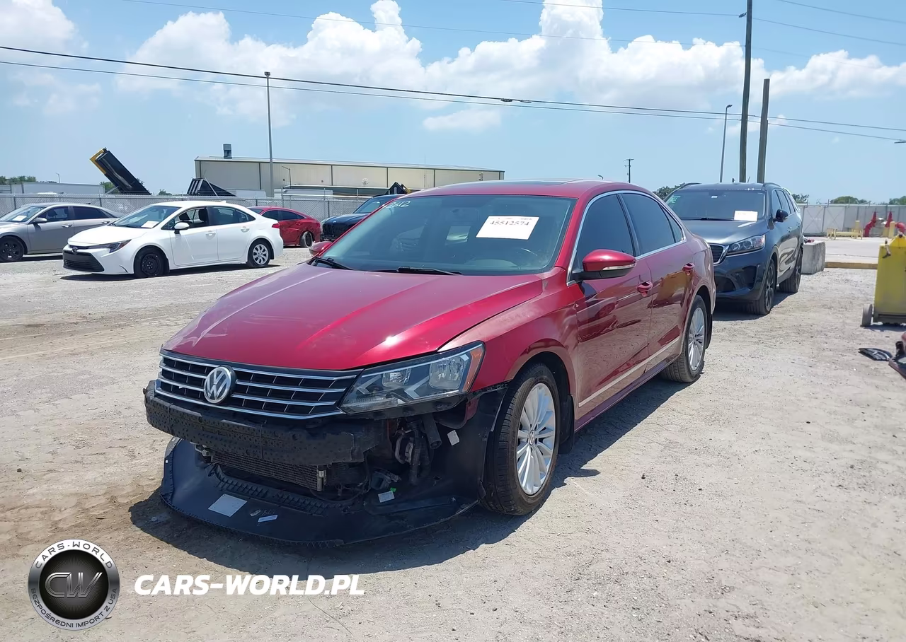 2016 Volkswagen Passat 1.8T Se VIN:1VWBT7A36GC014265 - 2