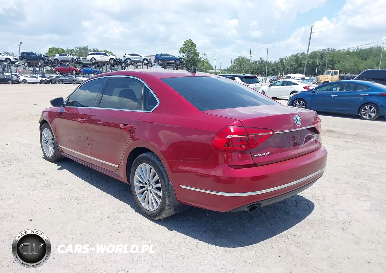 2016 Volkswagen Passat 1.8T Se VIN:1VWBT7A36GC014265 - 3