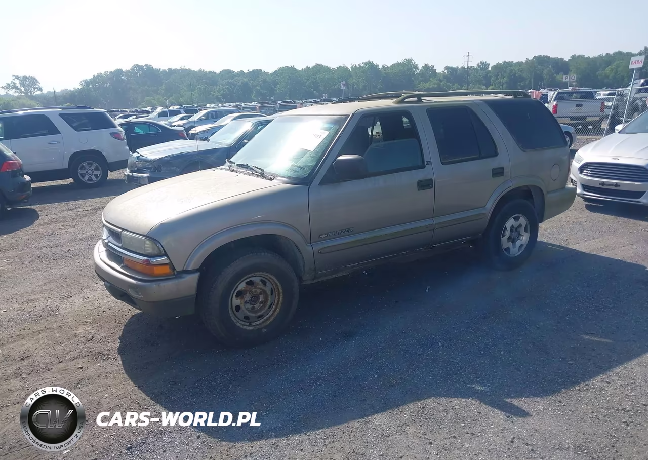 2002 Chevrolet Blazer Ls VIN:1GNDT13W72K226923 - 2