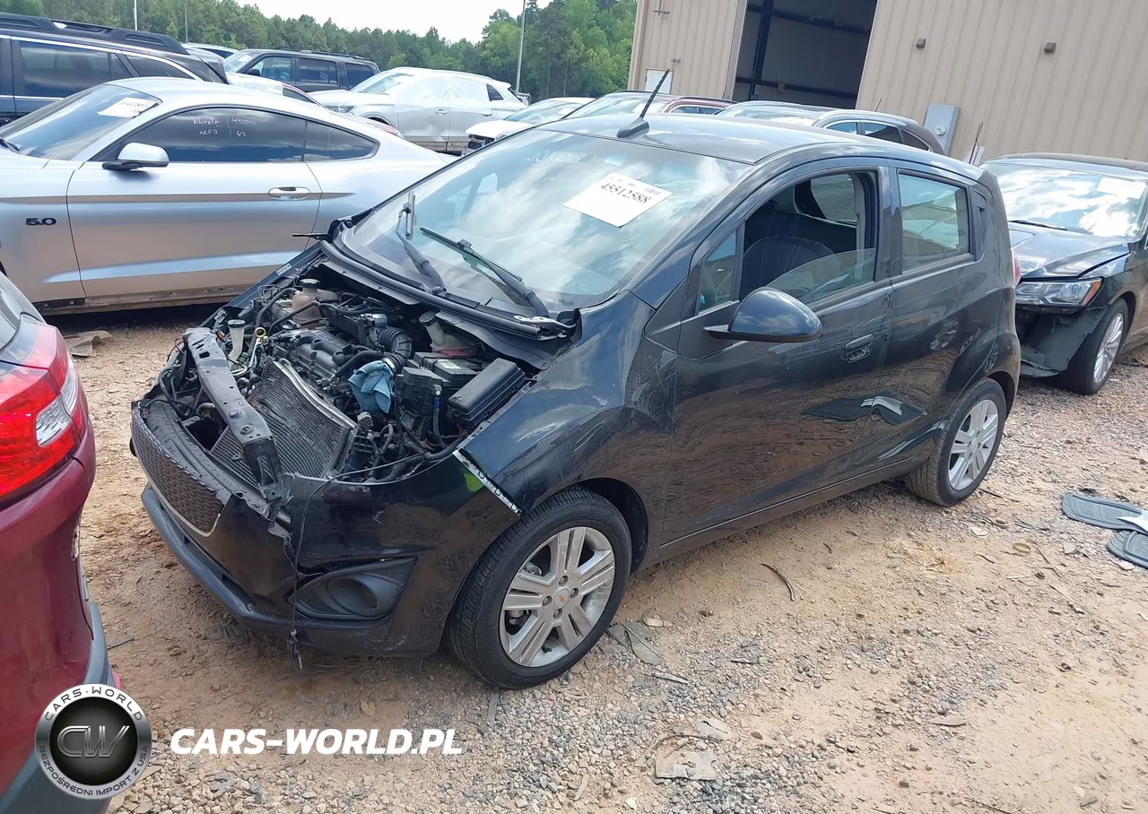 2014 Chevrolet Spark 1Lt Auto VIN:KL8CD6S91EC413852 - 2