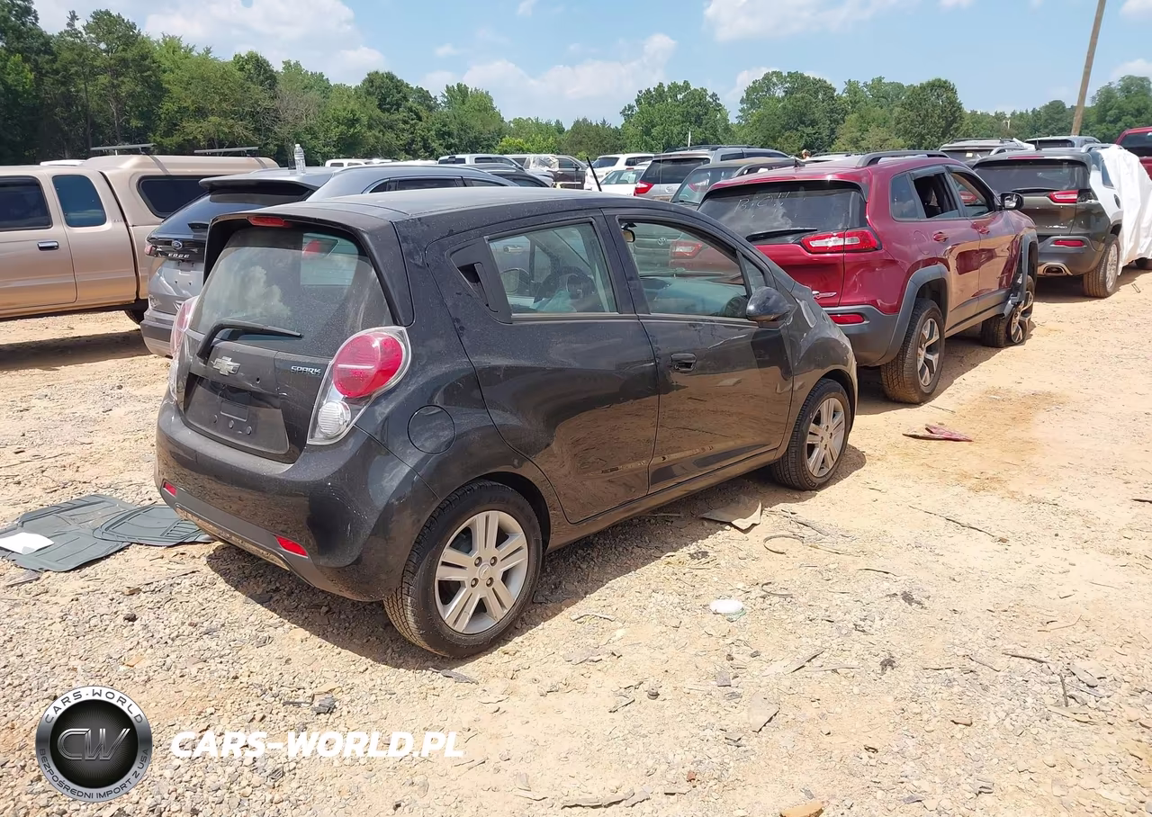 2014 Chevrolet Spark 1Lt Auto VIN:KL8CD6S91EC413852 - 4