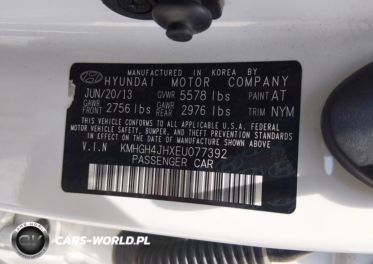 2014 Hyundai Equus Signature VIN:KMHGH4JHXEU077392 - 9