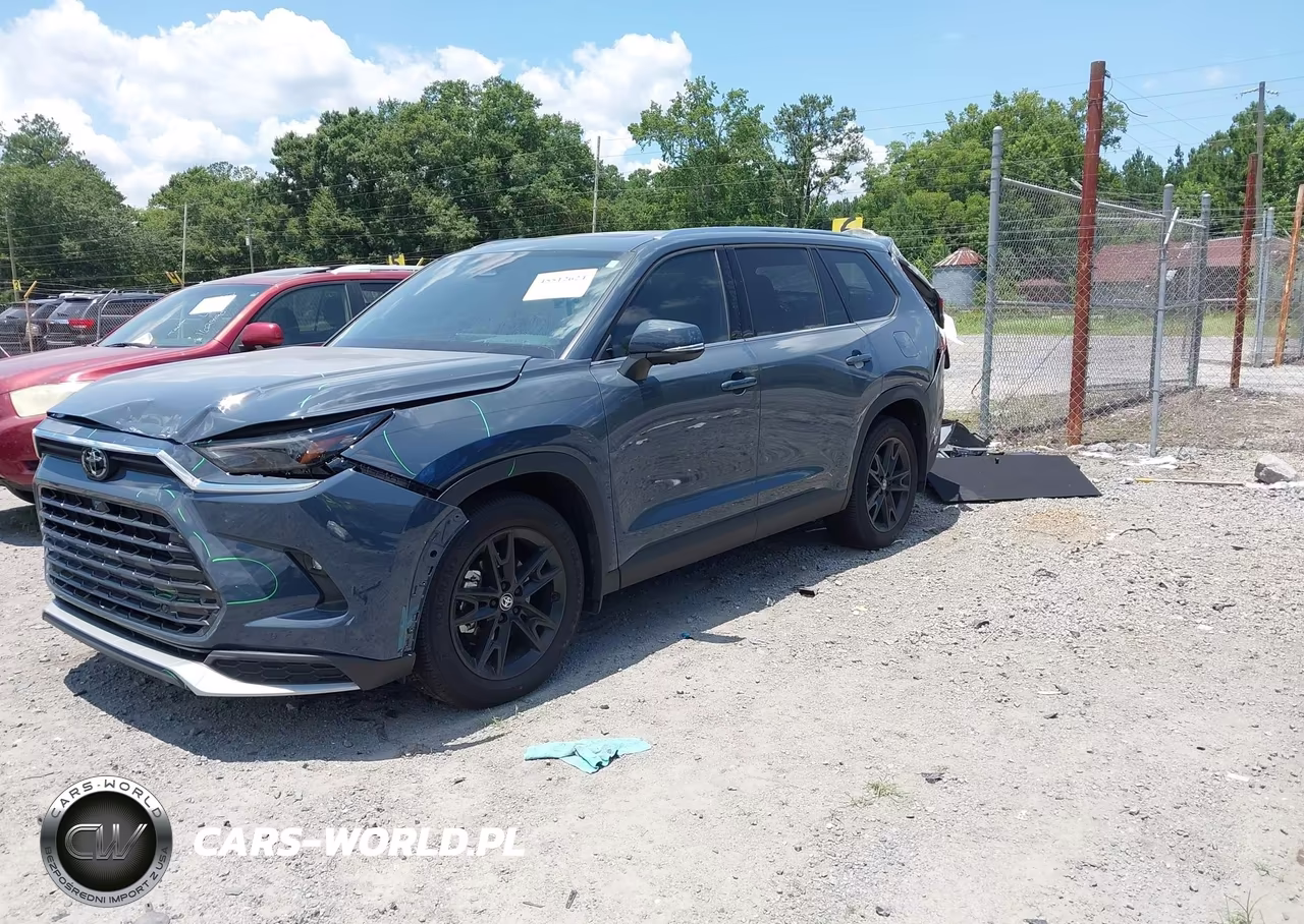 2025 Toyota Grand Highlander Hybrid Platinum Max VIN:5TDADAB59SS017855 - 2