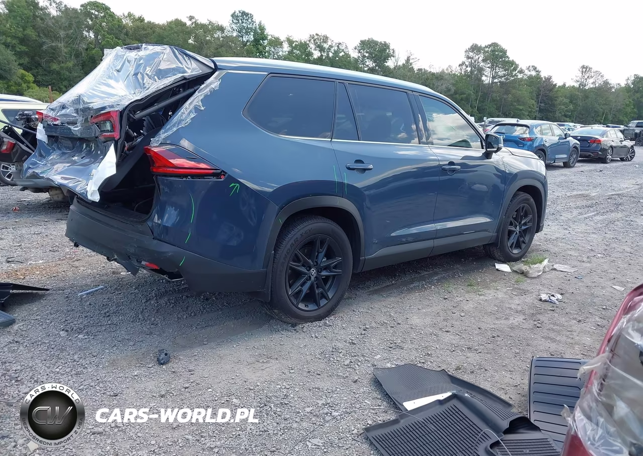 2025 Toyota Grand Highlander Hybrid Platinum Max VIN:5TDADAB59SS017855 - 4