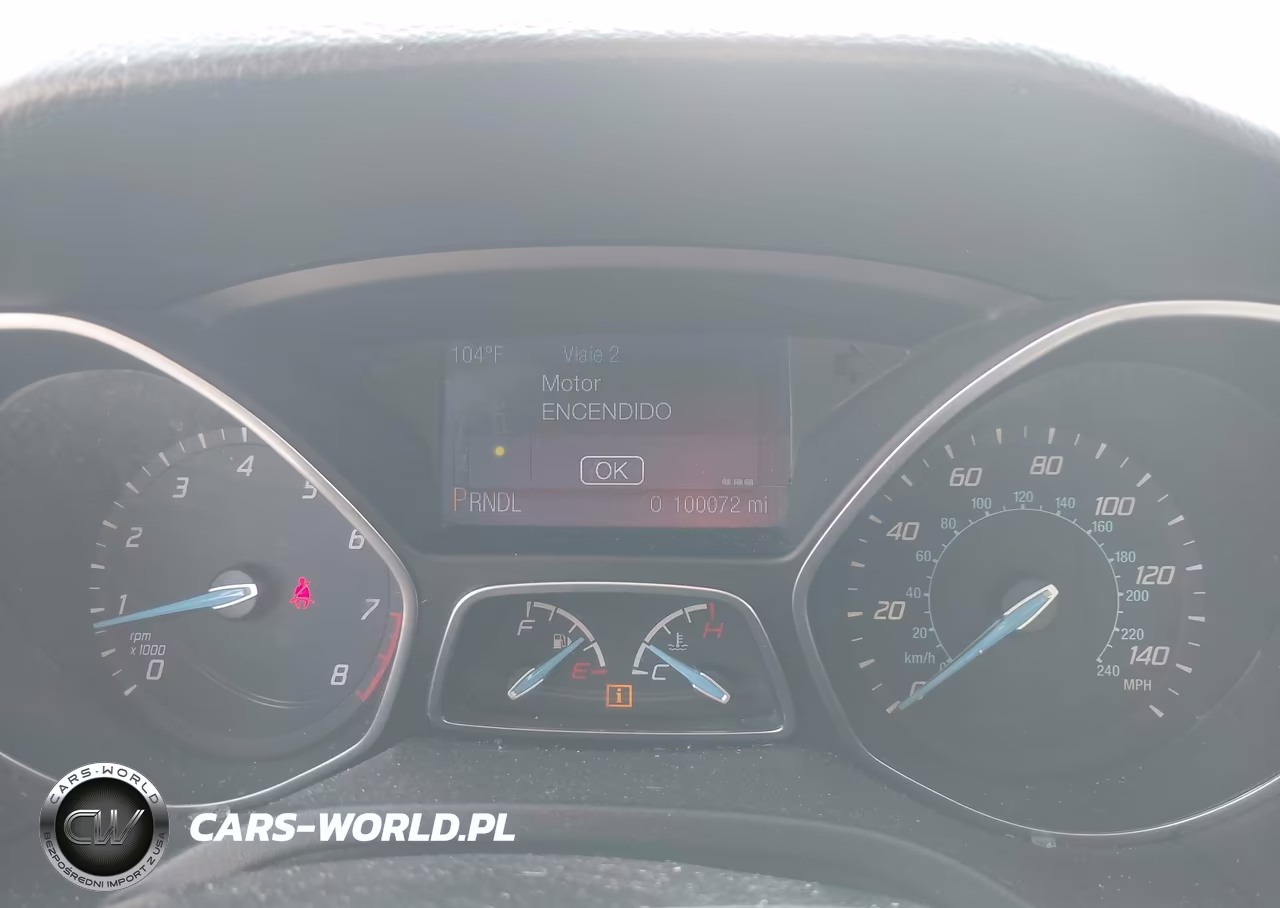2014 Ford Focus Se VIN:1FADP3F24EL410755 - 7