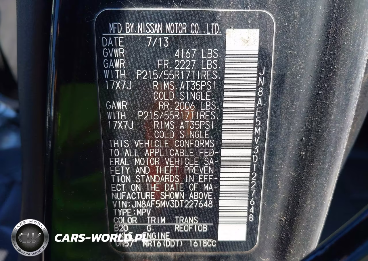 2013 Nissan Juke Sl VIN:JN8AF5MV3DT227648 - 9
