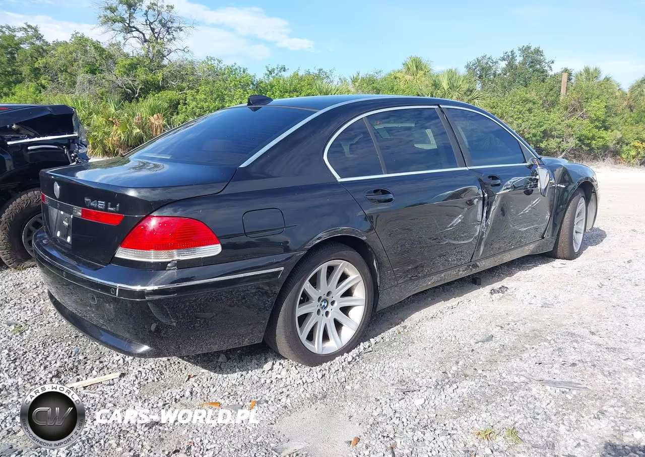 2004 BMW 745Li VIN:WBAGN634X4DS49175 - 4
