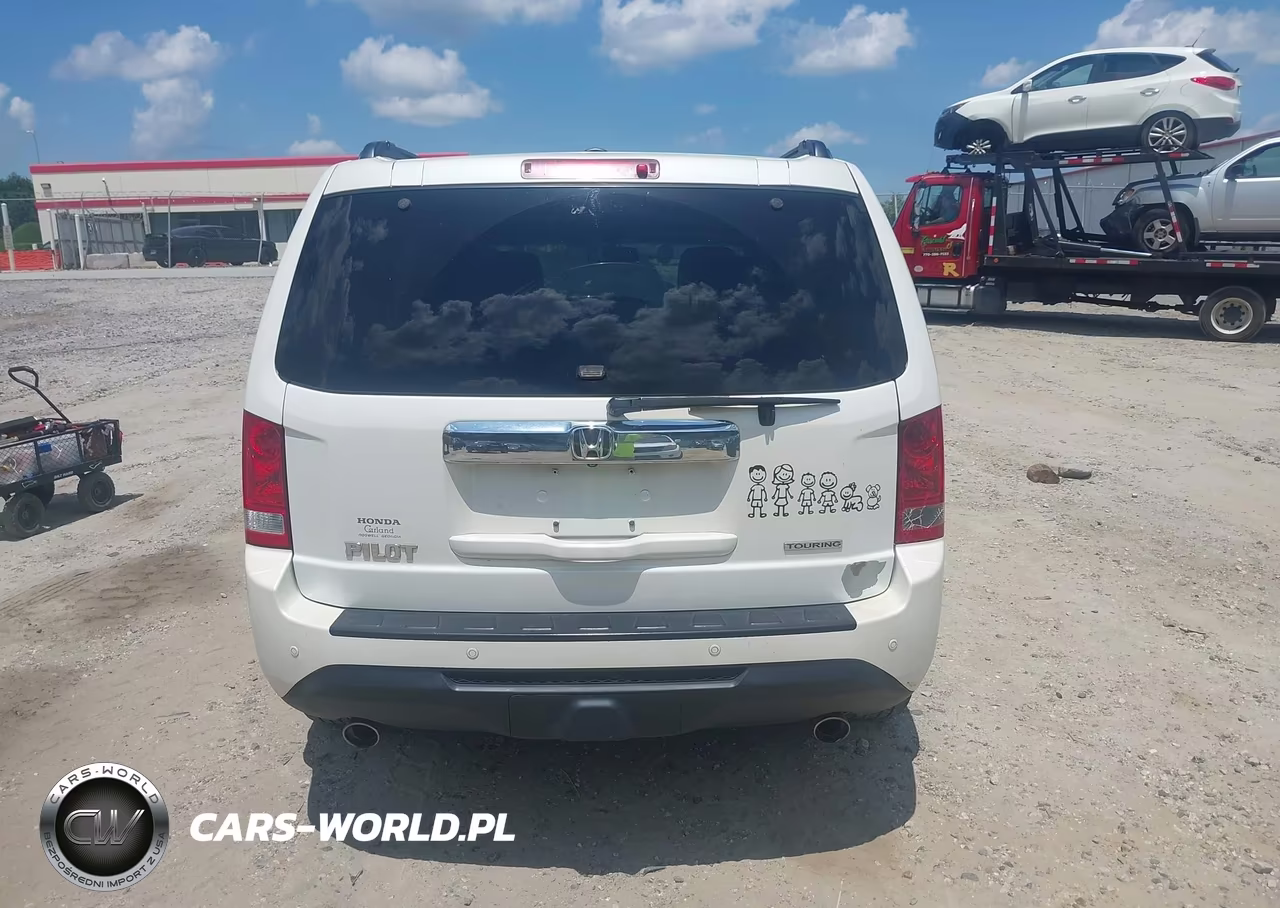 2012 Honda Pilot Touring VIN:5FNYF3H90CB018607 - 16